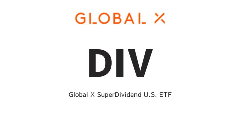DIV（Global X SuperDividend U.S. ETF：グローバル・X・スーパーディビィデンド・US・ETF ） | 経済的自立ブログ